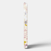 patroon met witte dieren Case-Mate iPhone case (Achterkant / Links)