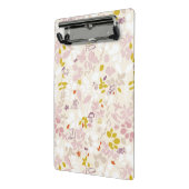 patroon met witte dieren mini klembord (Angled2)