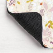 patroon met witte dieren muismat (Hoek)