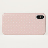 Patroon met witte stippen Case-Mate iPhone case (Achterkant (horizontaal))
