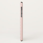 Patroon met witte stippen Case-Mate iPhone case (Achterkant/links)