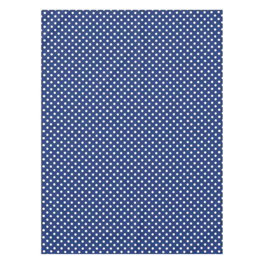 Patroon met witte stippen tafelkleed (Voorkant)