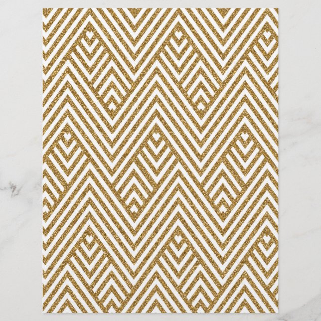  patroon met zigzag-diamant (Voorkant)