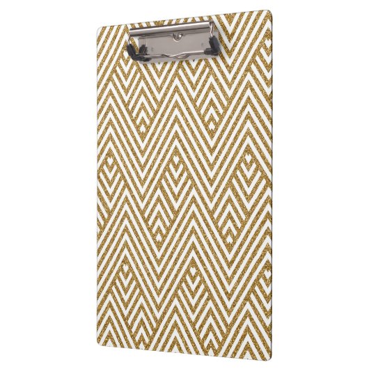 patroon met zigzag-diamant klembord (Links)