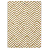 patroon met zigzag-diamant klembord (Achterkant)