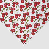 patroon met zoete kersen tissuepapier (Detail)