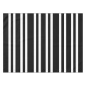 Patroon met zwarte en witte strepen tafelkleed (Voorkant (Horizontaal))