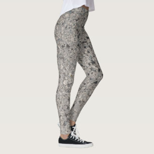 patroon met zwarte en witte vlekken leggings