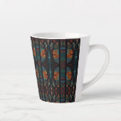 Patroon Mozaïek Glas in lood Latte Mok (Rechts)