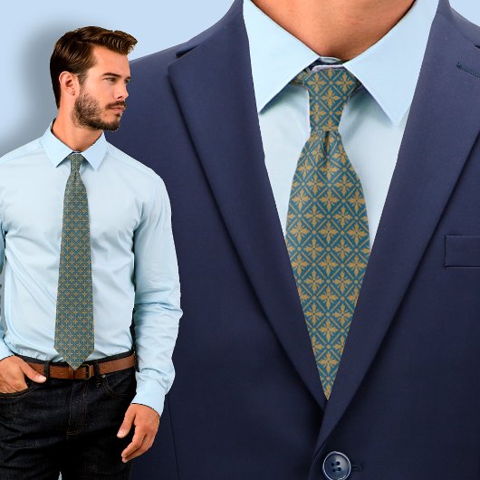 Patroon na St. Catherine van Siena (BK 19) Stropdas