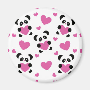 Patroon op de Dag van de Liefde Magneet