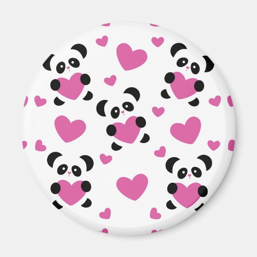 Patroon op de Dag van de Liefde Magneet (Voorkant)