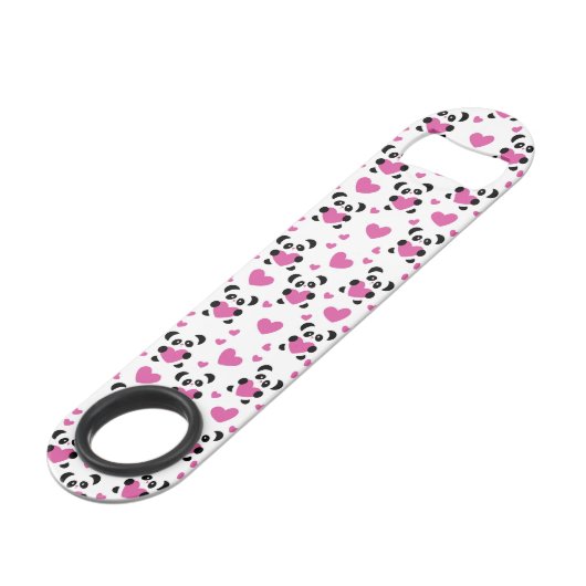 Patroon op de Dag van de Liefde Speed Flessenopener (Voorkant Gekanteld)