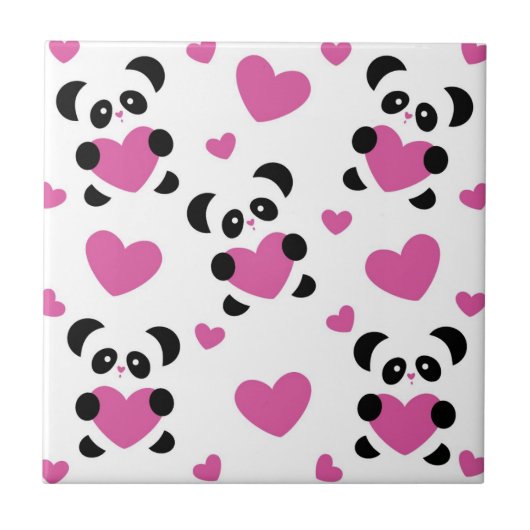 Patroon op de Dag van de Liefde Tegeltje (Voorkant)