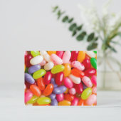 Patroon op geleibonen briefkaart (Staand voorkant)