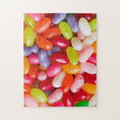 Patroon op geleibonen legpuzzel (Verticaal)