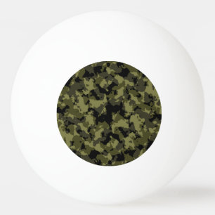 Patroon op militaire wijze van Camouflage Pingpongballen