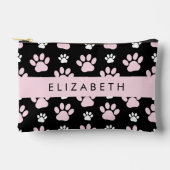 Patroon op poten, roze poten, langpoten, Jouw naam Etui (Voorkant)