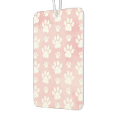 Patroon op poten, witte poten, Waterverven, roze Luchtverfrisser (Links)