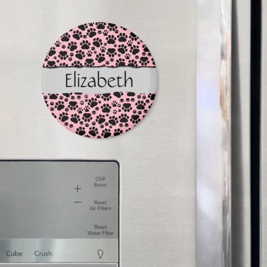 Patroon op poten, zwarte poten, langpoten, Jouw na Magneet (Insitu (Koelkast))