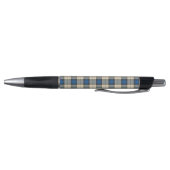 Patroon op tartan - traditioneel blauw beige pen (Bodem)