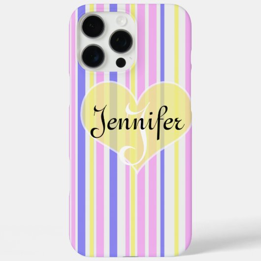 patroon (paars, geel, met en roze) Case-Mate iPhone case (Achterkant)