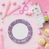  patroon papieren bordje (Feest)