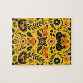 PATROON PUZZEL in Folk Art Design Legpuzzel (Horizontaal)