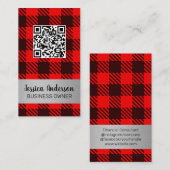 Patroon | QR-scan | Visitekaartje (Voorkant / Achterkant)