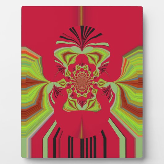 patroon Red Hakuna Matata Fotoplaat (Voorkant)