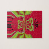 patroon Red Hakuna Matata Legpuzzel (Horizontaal)