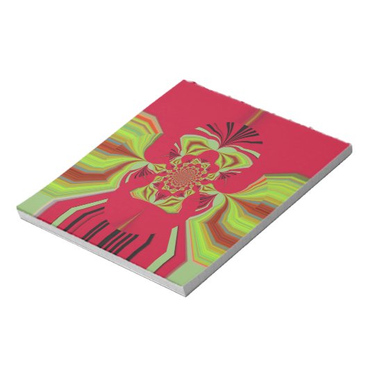 patroon Red Hakuna Matata Notitieblok (Gedraaid)