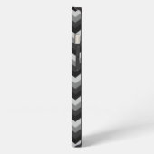 Patroon Retro Zig Zag Chevron iPhone Hoesje (Linkerkant)