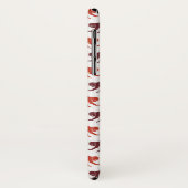 Patroon rode apen Case-Mate iPhone case (Achterkant/links)