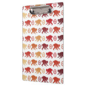 Patroon rode apen klembord (Links)