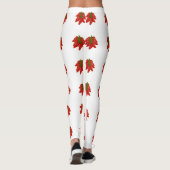 Patroon rode Chili Peppers Leggings (Achterkant)