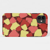 Patroon rode en gele appels Case-Mate iPhone case (Achterkant (horizontaal))