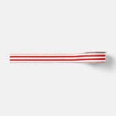 Patroon rode en witte streep grosgrain lint (Voorkant)