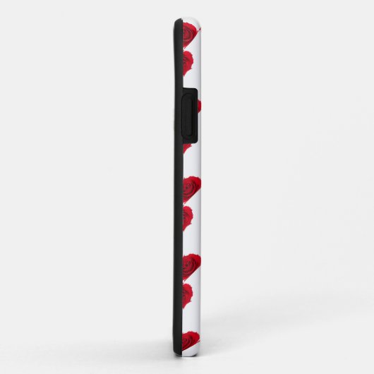 patroon rode rozen Case-Mate iPhone case (Achterkant/rechts)