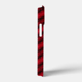 patroon rode rozen Case-Mate iPhone case (Achterkant / Rechts)