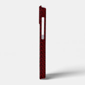 patroon rode rozen Case-Mate iPhone case (Achterkant / Links)