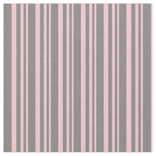 Patroon roze en grijze lijnen stof