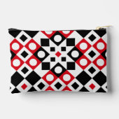Patroon Stijlvol Moderne Geometrische Vintage Etui (Achterkant)