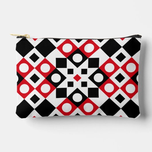Patroon Stijlvol Moderne Geometrische Vintage Etui (Voorkant)