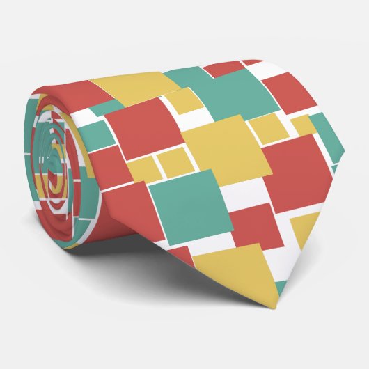 Patroon Stropdas (Opgerold)