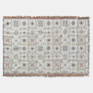 Patroon Tegel Mozaïek Deken