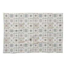 Patroon Tegel Mozaïek Keuken Handdoek Set