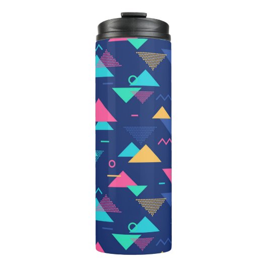 Patroon uit de jaren tachtig thermosbeker (Voorkant)