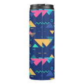 Patroon uit de jaren tachtig thermosbeker (Achterkant)