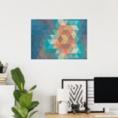 Patroon uw aangepaste afdrukken poster (Thuiskantoor)